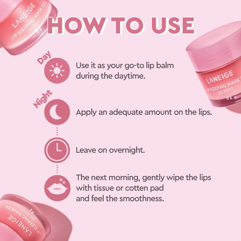 Laneige Lip Sleeping Mask EX Berry 20g (0.7 oz)