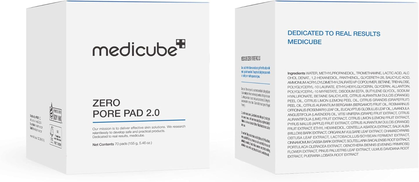 Medicube Zero Pore Pad 2.0 - 70pcs