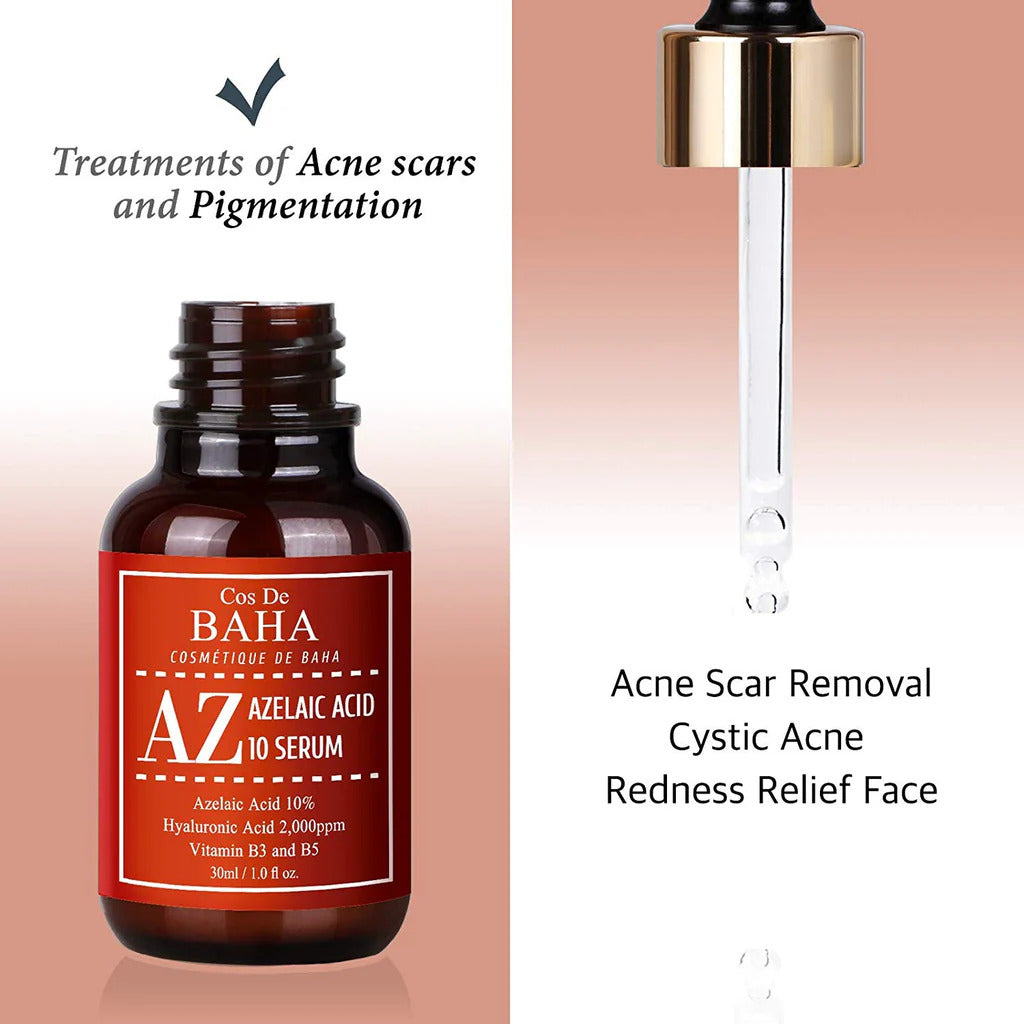 Cos De BAHA AZ Azelaic Acid 10% Serum 30ml