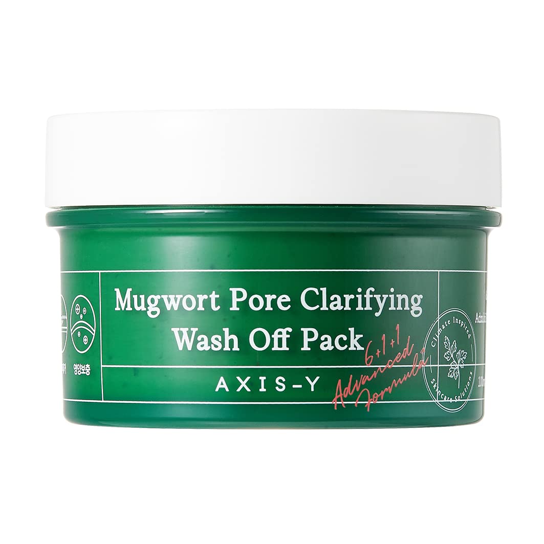 AXIS-Y Mugwort Pore Clarifying Wash Off Pack 100ml / 3.38 fl. oz.