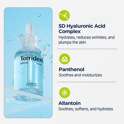 TORRIDEN DIVE-IN Low Molecule Hyaluronic Acid Serum 1.69 fl oz