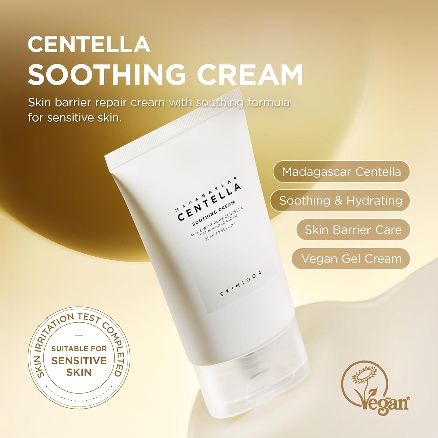 Korean centella moisturizer for sensitive skin