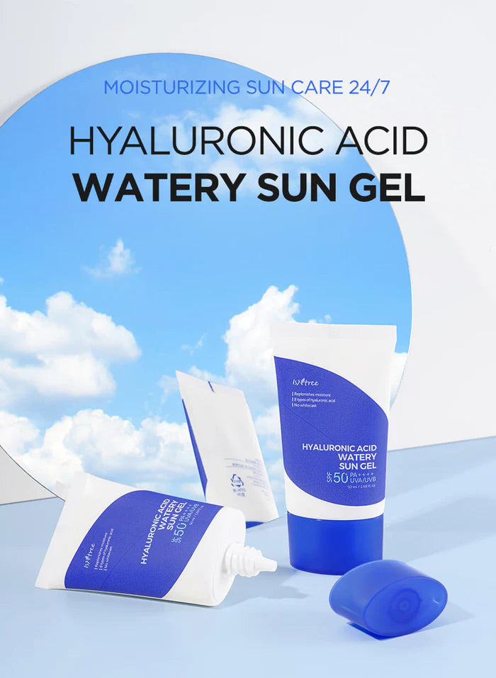 Isntree Hyaluronic Acid Watery Sun Gel SPF 50+ PA++++ 1.69 fl oz (50 ml)