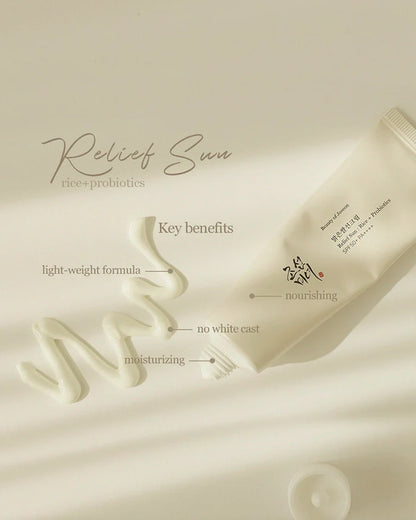 Beauty of Joseon Relief Sun : Rice + Probiotics ( SPF 50 + PA ++++) 50ml / 1.69 fl.oz.