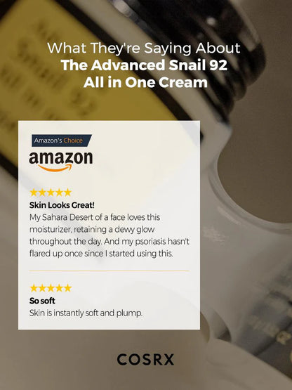 COSRX Advanced Snail 92 All in one Cream 100 g / 3.52 oz