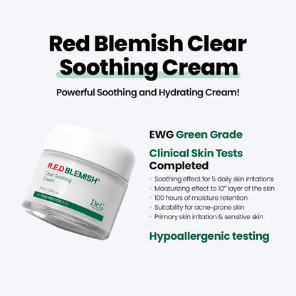 Dr.G Red Blemish Clear Soothing Cream 70ml (2.36 oz)